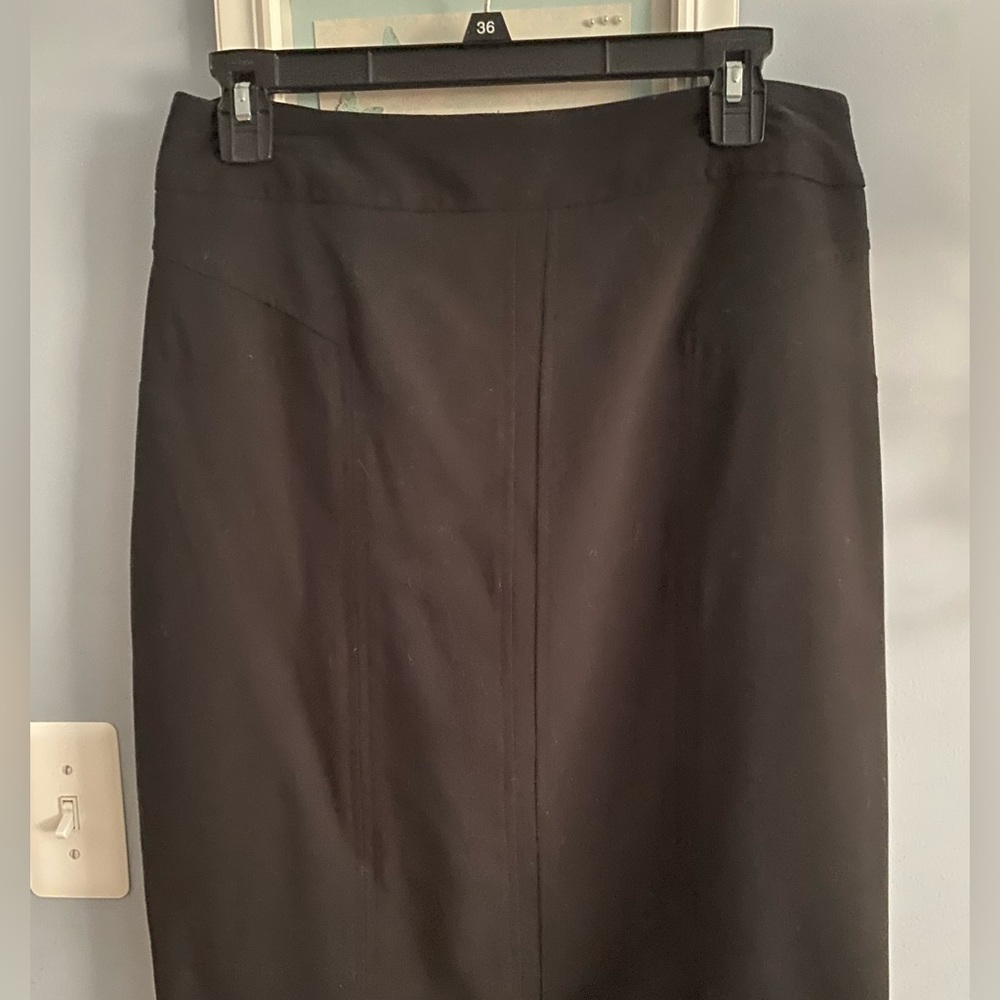 Black pencil skirt